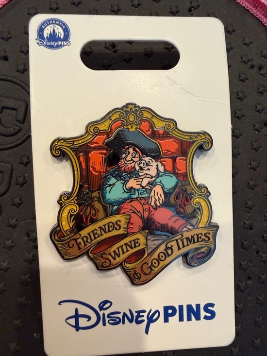 Disney Accessories - Disney Multicolor 'Friends, Swine & Good Times' Pin